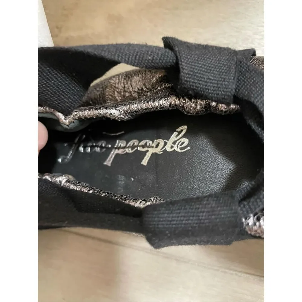 New Free People Cece Wrap Ballet Flats Size 7.5 - Picture 6 of 7